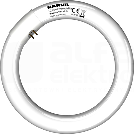 LC 22W/840 G10q Świetlówka T9 kołowa