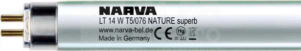 LT 14W T5-EQ/076 G5 NATURE SUPERB Świetlówka T5 FOOD