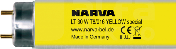 LT 30W/016 G13 żółty Świetlówka T8 COLOUR