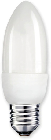 KLE-C 7W/827 E27 Świetlówka kompaktowa COLOURLUX CANDLE