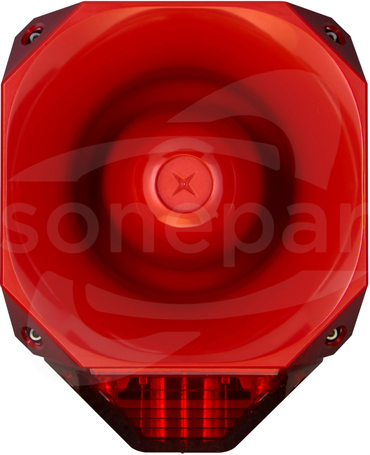 AS/SB/230/R/120/RL 230V 120dB Sygnalizator opt.-akust.