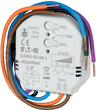 CDAU-01/04-I Odbiornik ściemn.z wej.binarnym