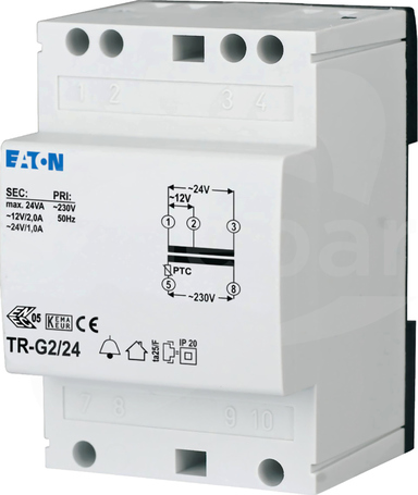 TR-G2/24 12/24V 2/1A Transformator