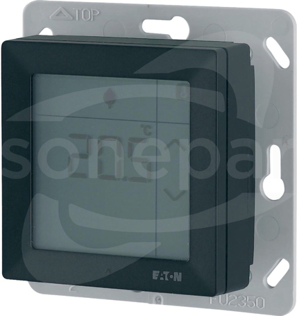 CRCA-00/09 antracyt Termostat z wyświetlaczem LCD