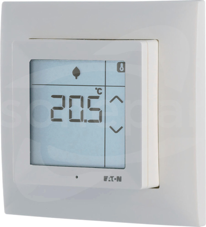 CPAD-00/198 biały Termostat z wyświetlaczem LCD