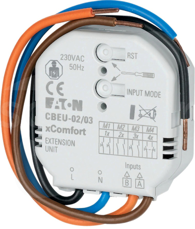 CBEU-02/03 2x230VAC Nadajnik z wejściem binarnym