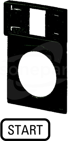 Q25TS-111 Ramka tabliczki opisowej