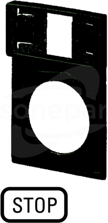 Q25TS-110 Ramka tabliczki opisowej