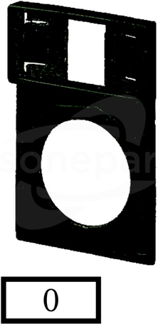 Q25TS-10 Ramka tabliczki opisowej