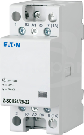 Z-SCH24/25-22 2NO+2NC Stycznik instalacyjny