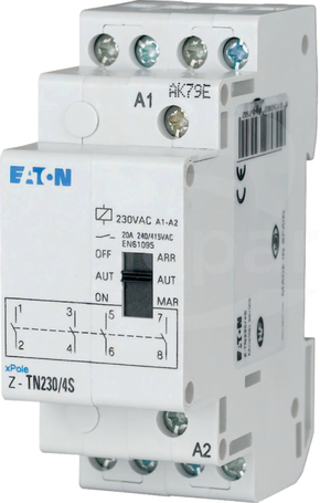 Z-TN230/4S 4NO Przekaźnik instalacyjny