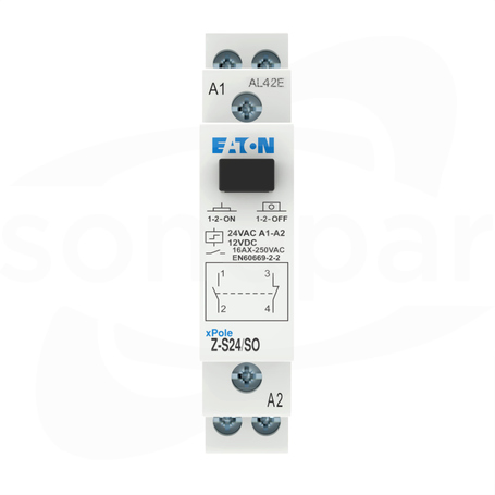 Z-S24/SO 24VAC 16A 1NO+1NC Przekaźnik impulsowy