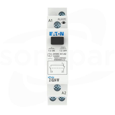 Z-S24/W 24VAC 16A 1CO Przekaźnik impulsowy