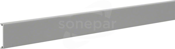2000 mm x 37 mm szary Pokrywa korytka