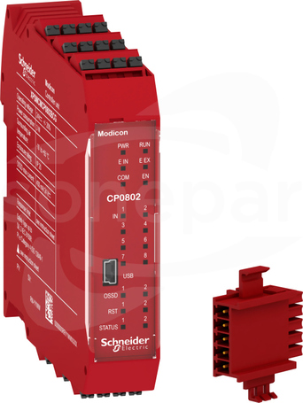 XPSMCMCP0802BCG Kontroler bezpieczeństwa modułowy