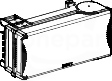 KSB100SF5 Kaseta odpływowa