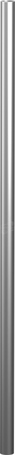 XVZ 800 mm Rurka aluminiowa