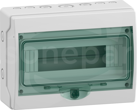 MINI MUREVA IP65 mmRV-1-12-NT-T 1 rząd 12M Obudowa natynkowa