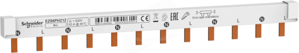 Easy9 PRO 2P 12 mod Szyna łączeniowa