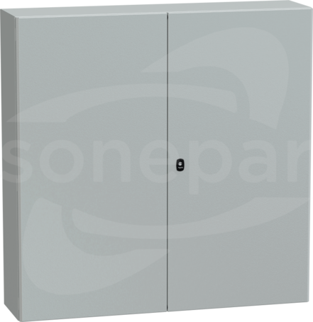 OBUDOWA SPACIAL 3D Z PŁYTĄ 1200X1200X300 2 DRZWI metalowa