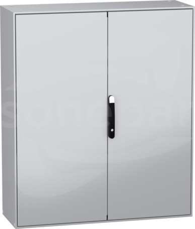 NSYSM1412402D Drzwi pełne podwójne 1400x1200x400mm Obudowa stojąca