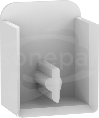 Easy9 PRO 2P (10szt) Zestaw osłon końcowych szyny sztyft.
