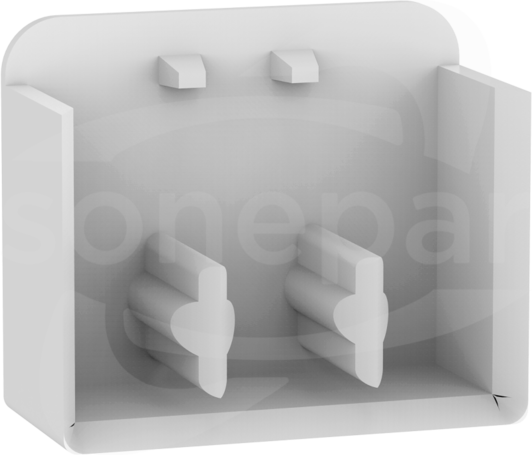 Easy9 PRO 3P (10szt) Zestaw osłon końcowych szyny sztyft.