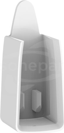 Easy9 PRO 1P (10szt) Zestaw osłon końcowych szyny sztyft.