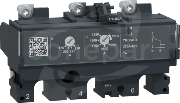 NSX250 AC 3P3D 250A TMD Wyzwalacz  termomagnetyczny