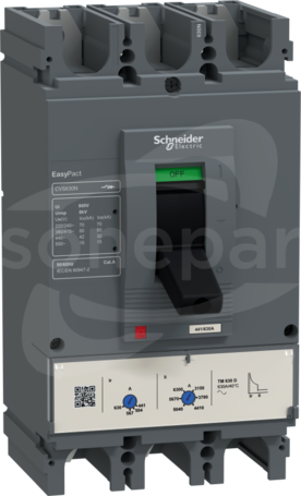 CVS400N TM400D 3P 50kA 400A Wyłącznik EasyPact CVS 3P