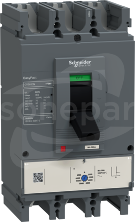 CVS400N MA320 3P 50kA 320A Wyłącznik EasyPact CVS 3P