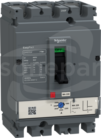 CVS160F MA100 3P 100A Wyłącznik EasyPact CVS 3P