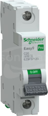 Easy9 PRO C20A 1P Wyłącznik nadprądowy