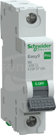 Easy9 PRO B6A 1P Wyłącznik nadprądowy