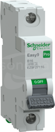 Easy9 PRO B16A 1P Wyłącznik nadprądowy