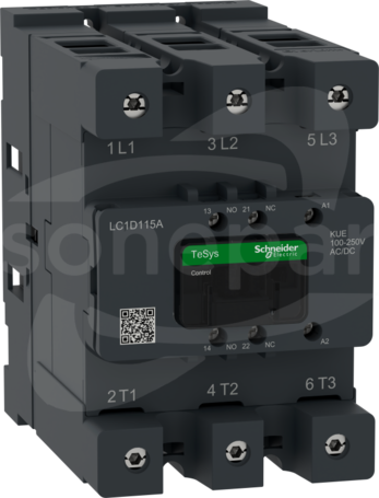 LC1D115AKUE 115A 100-250VAC/DC Stycznik