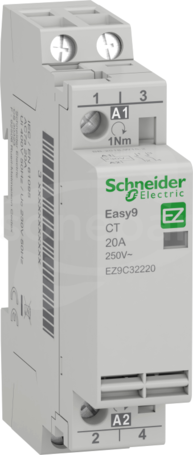 Easy9 PRO 20A 2NO 230VAC Stycznik modułowy