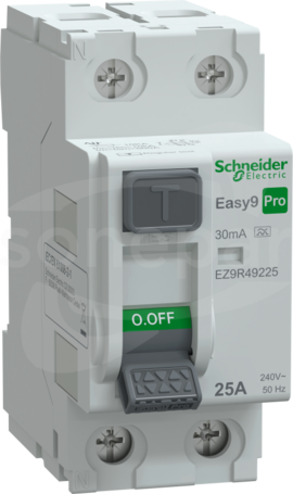 Easy9 PRO 25A 2P 30mA A Wyłącznik różnicowoprądowy