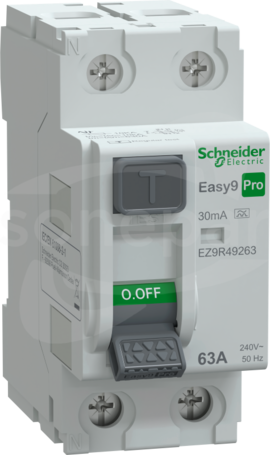 Easy9 PRO 63A 2P 30mA A Wyłącznik różnicowoprądowy
