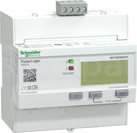 METSEEM3224 63A klasa 1 Modbus MID Licznik energii 3-fazowy
