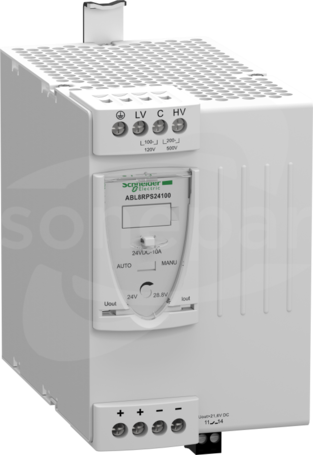 ABL8RPS24100 ZASILACZ IMPULS 100..500V/24VDC 10A