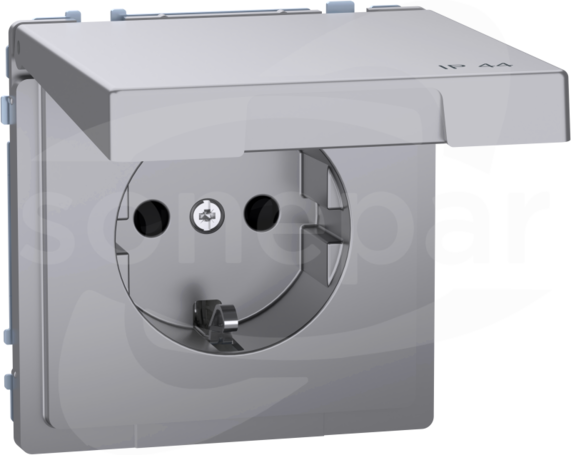 MEG2314-6036 IP 44 stalowy Gniazdo schuko
