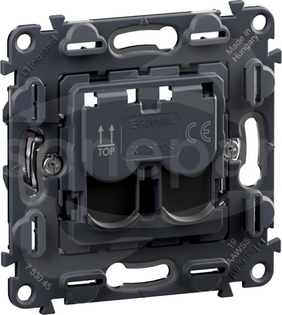 VALENA LIFE 2xRJ45 kat.6A UTP Gniazdo komputerowe