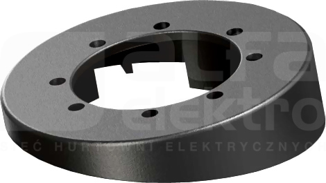 CP-L 120x65 RAL7024 Adapter przyłączeniowy
