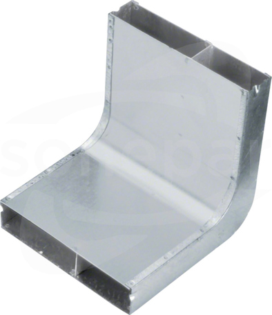 UKK190382 190x38mm stal Narożnik pionowy 2-komorowy