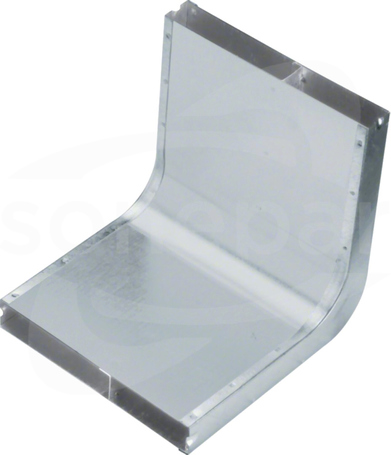 UKK190282 190x28mm stal Narożnik pionowy 2-komorowy