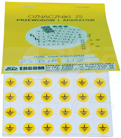 ZS D10/UZK (480szt) Znaki