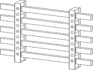 SH20x5/10/15-5 UCHWYT SZYN ZBIORCZYCH IVS