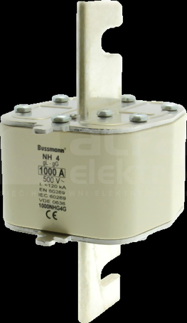 WT/NH-4 gL/gG 1000A 500V Wkładka bezpiecznikowa NH podw.wskaźnik