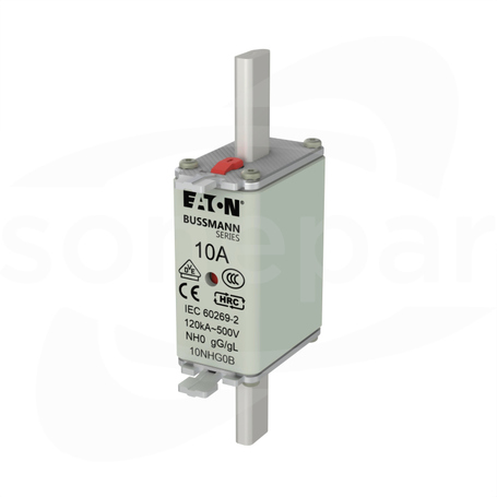 WT/NH-0 gL/gG 10A 500V Wkładka bezpiecznikowa NH podw.wskaźnik